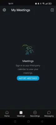 WebEx Meetings android App screenshot 7